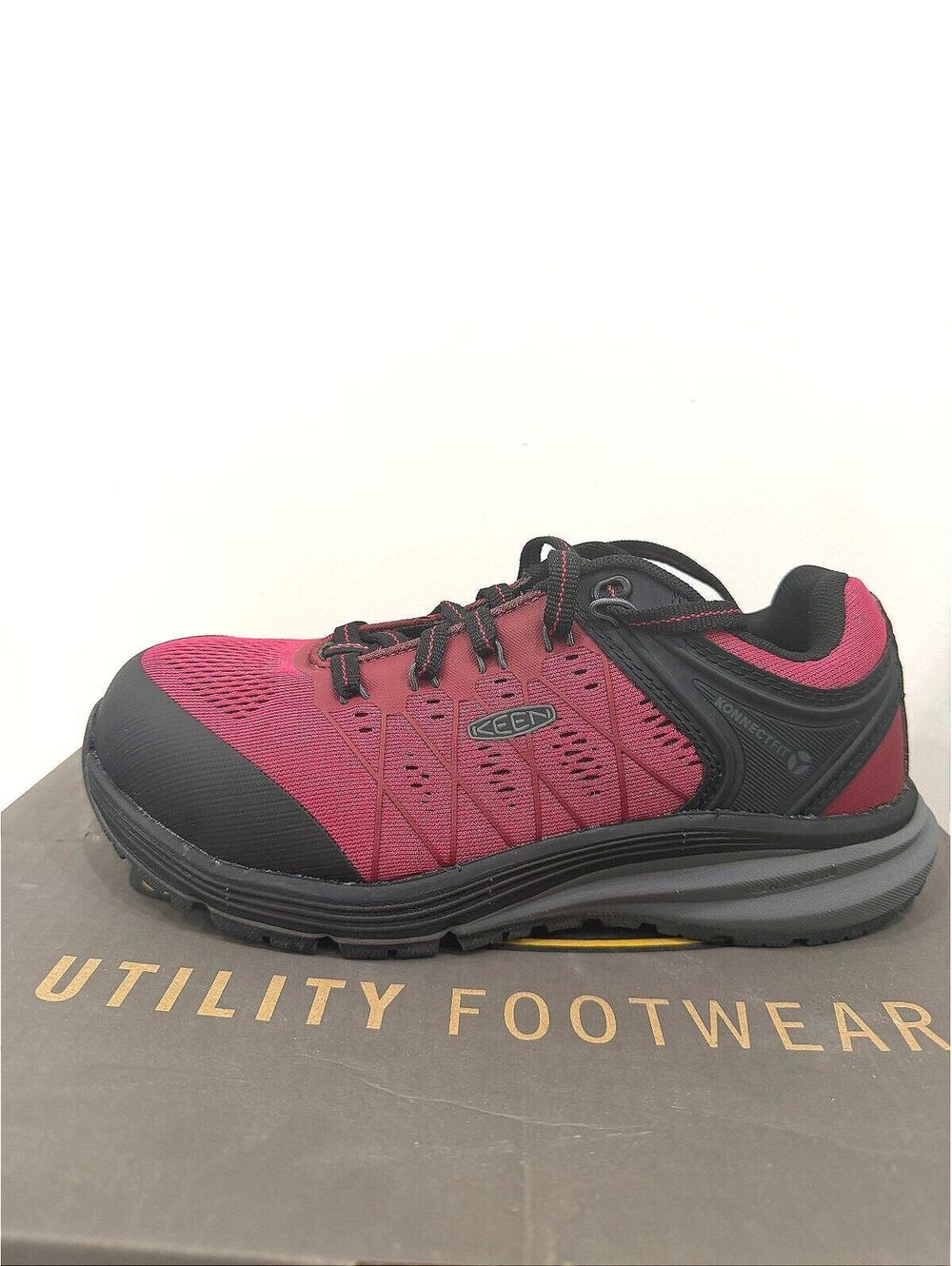 KEEN Vista Energy Women's Utility Footwear Size 5.5M Jam/Black